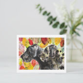 Kunstwerk Great Dane honden Briefkaart (Staand voorkant)