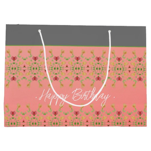 Kunstwerk Groot Cadeauzakje (Achterkant)