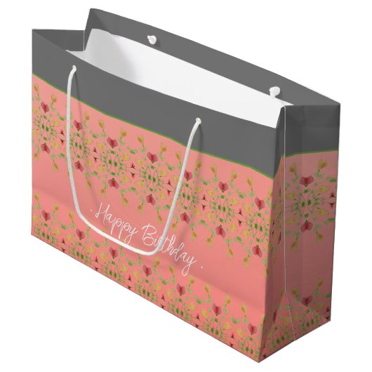 Kunstwerk Groot Cadeauzakje (Voorkant Gekanteld)