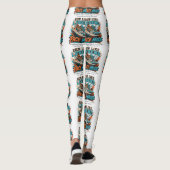 Kunstwerk Hardloop Schoen in Legend Pace Mode Retr Leggings (Achterkant)