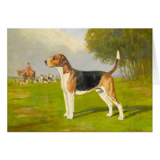  kunstwerk - Harrier Dog, (Voorkant Horizontaal)