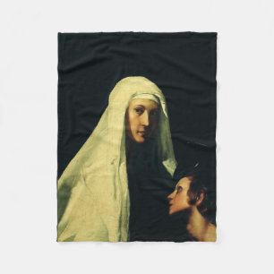 Kunstwerk Heilige Franciscus van Rome Beschermenge Fleece Deken