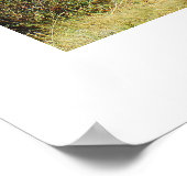 Kunstwerk in het Red Rocks park Poster (Hoek)