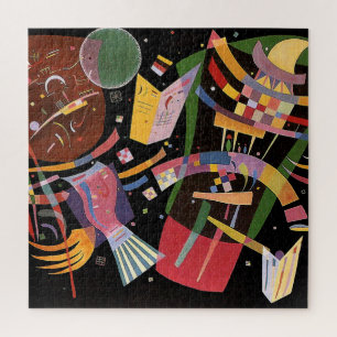 Kunstwerk in Kandinsky, Compositie X, Legpuzzel