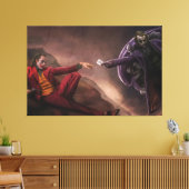 Kunstwerk Joker Premium Wrapped Canvas (gloss) (Insitu (Woonkamer))