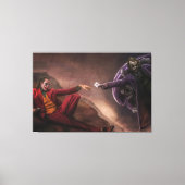 Kunstwerk Joker Premium Wrapped Canvas (gloss) (Voorkant)
