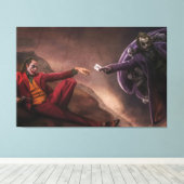 Kunstwerk Joker Premium Wrapped Canvas (gloss) Afdruk (Insitu (Houten vloer))