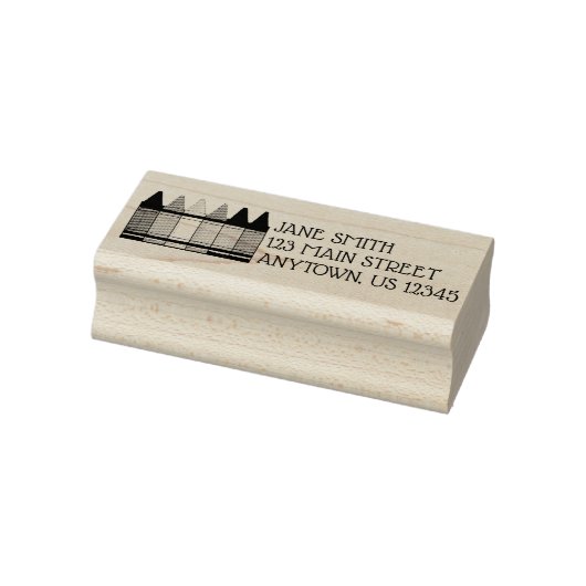 Kunstwerk levert lerarenschool op maat rubberstempel (Stempel)