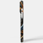Kunstwerk met adelaar geïnspireerd op wilde natuur Case-Mate iPhone case (Achterkant / Links)