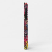 Kunstwerk met kleurrijke bloem Case-Mate iPhone case (Achterkant/links)