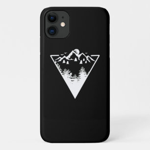 Kunstwerk met lijst driehoek met wildernis Case-Mate iPhone case
