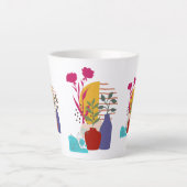Kunstwerk ontwerp latte mok (Voorkant)