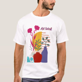 Kunstwerk ontwerp t-shirt