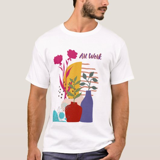 Kunstwerk ontwerp t-shirt (Voorkant)