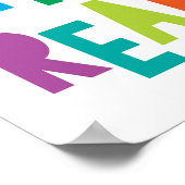 Kunstwerk op het zenuwstelsel Afdrukken Poster Bab (Hoek)