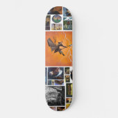 kunstwerk persoonlijk skateboard (Voorkant)