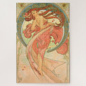 kunstwerk Poster Dance van Alphonse Mucha Legpuzzel (Verticaal)