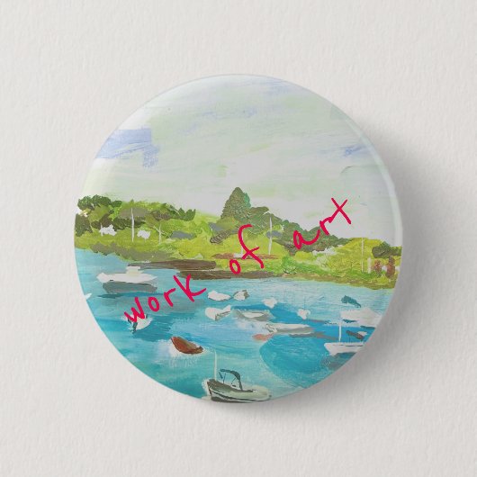 Kunstwerk Ronde Button 5,7 Cm (Voorkant)