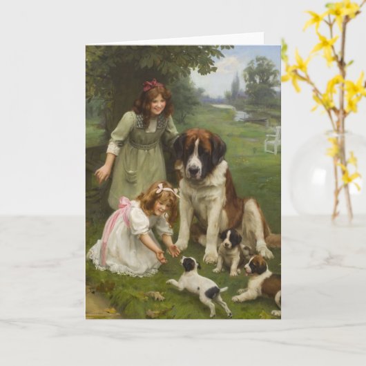  kunstwerk - spelen in het park, kaart (Gele Bloem)