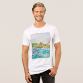 Kunstwerk Tri-Blend Shirt (Voorkant volledig)
