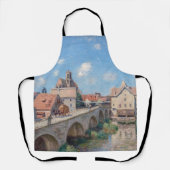 Kunstwerk van Alfred Sisley - Le Pont de Moret Schort (Voorkant)