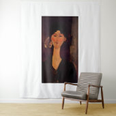 Kunstwerk van Amedeo Modigliani Wandkleed (In situ)