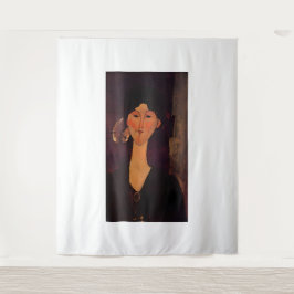 Kunstwerk van Amedeo Modigliani Wandkleed