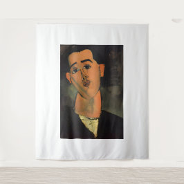 Kunstwerk van Amedeo Modigliani Wandkleed