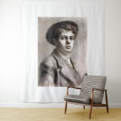 Kunstwerk van Amedeo Modigliani Wandkleed (In situ)