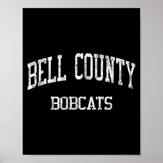Kunstwerk van Bell County High School Poster (Voorkant)