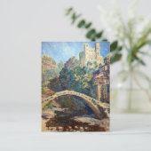 Kunstwerk van Claude Monet - Het kasteel van Dolce Briefkaart (Staand voorkant)