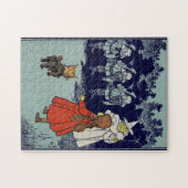Kunstwerk van de Wonderful Tovenaar van Oz Legpuzzel (Horizontaal)
