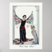 Kunstwerk van George Barbier Poster (Voorkant)