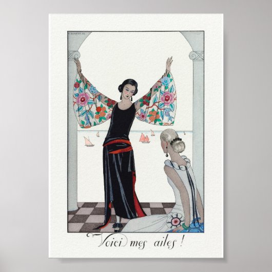 Kunstwerk van George Barbier Poster (Voorkant)