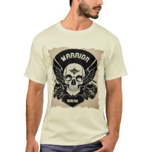 Kunstwerk van gevleugelde schedel