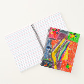 Kunstwerk van kinderen als aandenken kunst of foto notitieboek (Binnen)