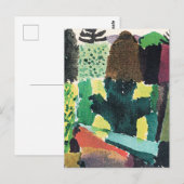 Kunstwerk van Paul Klee, Park, Briefkaart (Voorkant / Achterkant)
