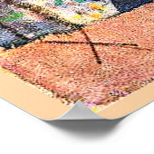 Kunstwerk van Paul Klee, Verwoeste Landschap Poster (Hoek)