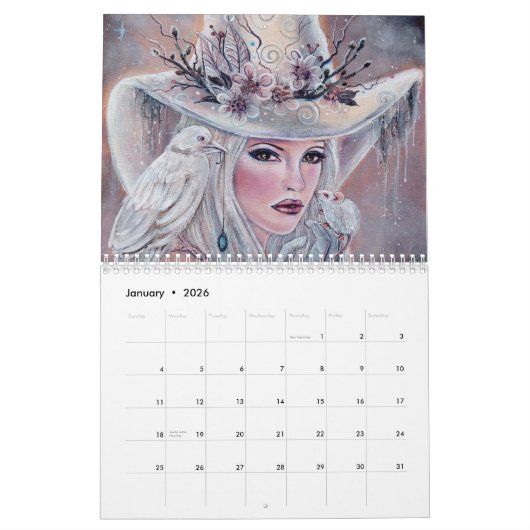 Kunstwerk van Renee L. Lavoie Kalender (Jan 2026)