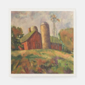 Kunstwerk van Richard Thorsen Paper Napkins Servet (Voorkant)