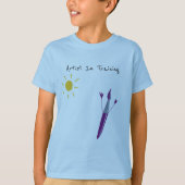 Kunstwerk van uw kind Verjaardag op een T-shirt (Voorkant)