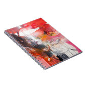 Kunstwerk van vandaag - schilderkunst, prima, cont notitieboek (Rechterzijde)
