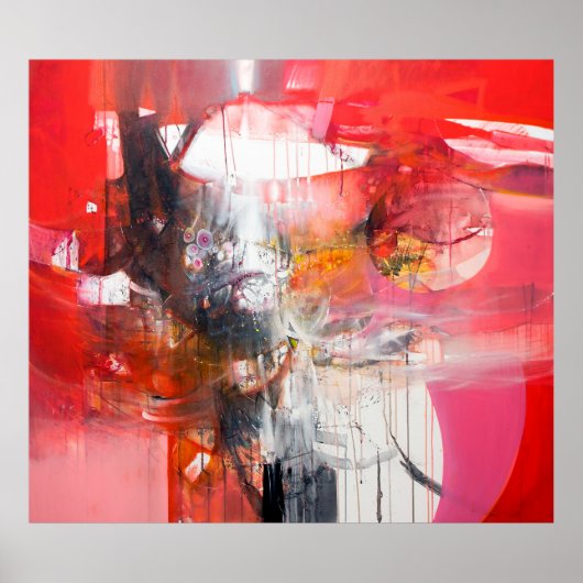 Kunstwerk van vandaag - schilderkunst, prima, cont poster (Voorkant)