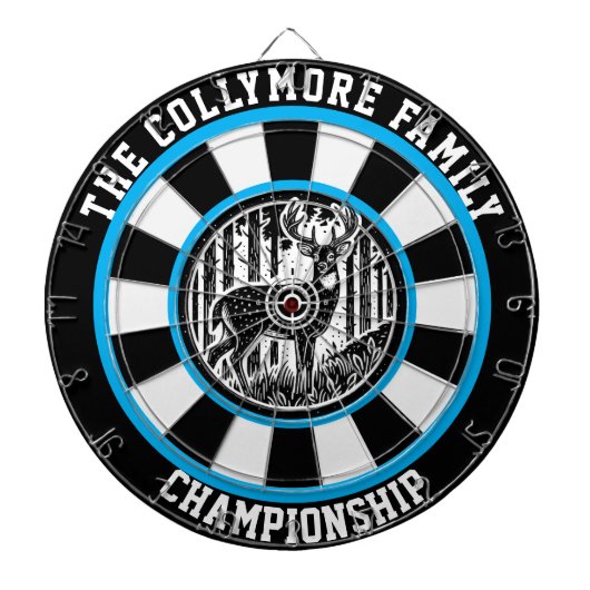 Kunstwerk voor Antlered Deer Hunting Dartbord (Voorkant)