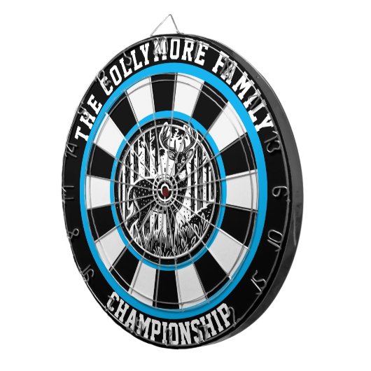 Kunstwerk voor Antlered Deer Hunting Dartbord (Voorkant Rechts)