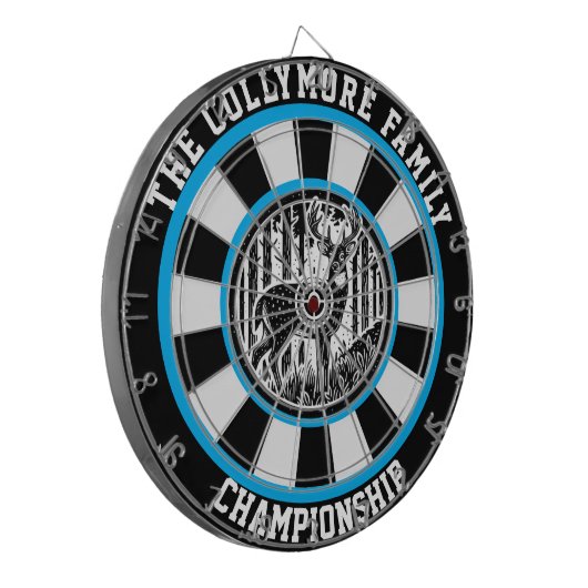 Kunstwerk voor Antlered Deer Hunting Dartbord (Voorkant Links)