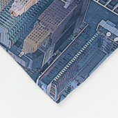 Kunstwerk voor de architectuur van Chicago | Fleece Deken (Hoek)