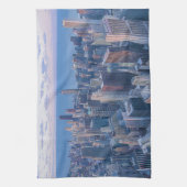 Kunstwerk voor de architectuur van Chicago | Theedoek (Verticaal)