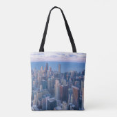 Kunstwerk voor de architectuur van Chicago | Tote Bag (Achterkant)