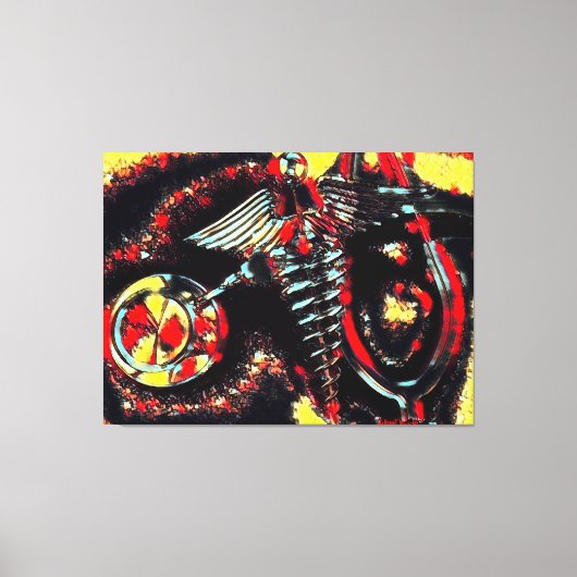 Kunstwerk voor essentiële medische werkers canvas afdruk (Voorkant)